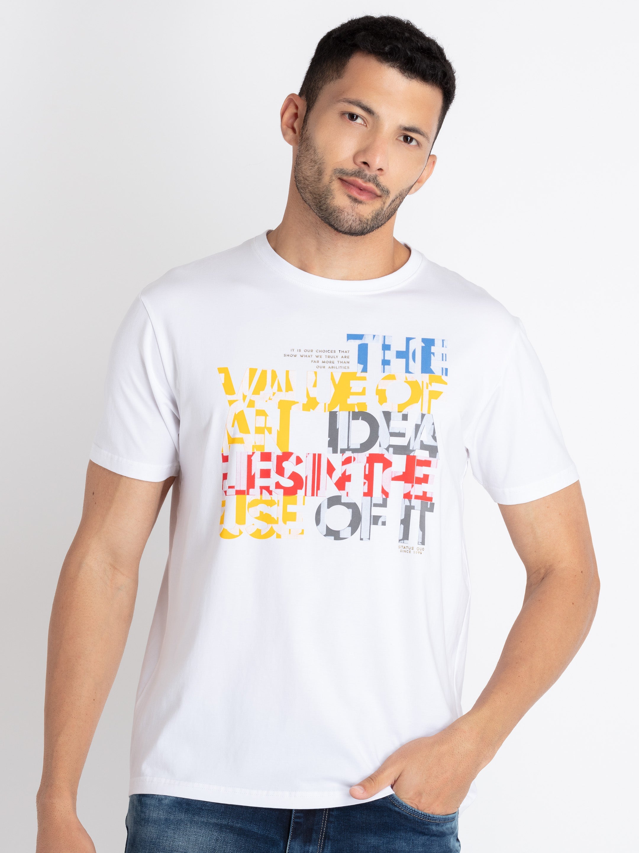Status Quo |Men's Printed T-shirt - S, M, L, XL, XXL