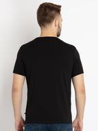 Mens Printed Round Neck T-shirt