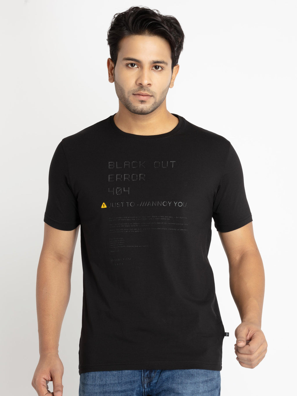 Status Quo |Men's Solid T-shirt - S, M, L, XL, XXL