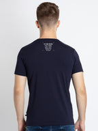 Mens Printed Round Neck T-Shirt