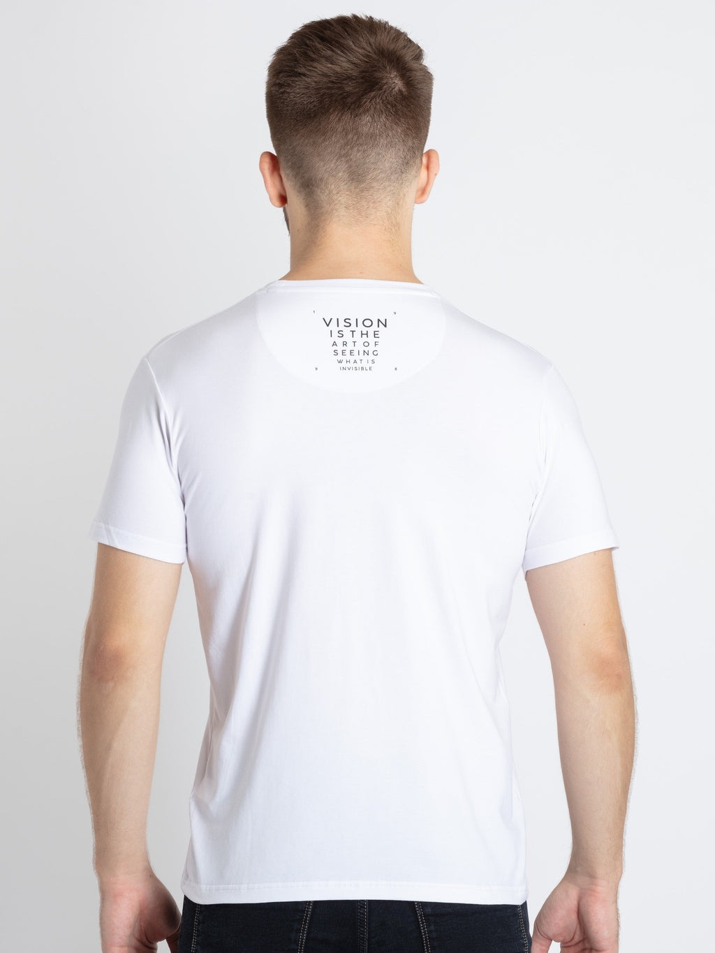 Mens Printed Round Neck T-Shirt