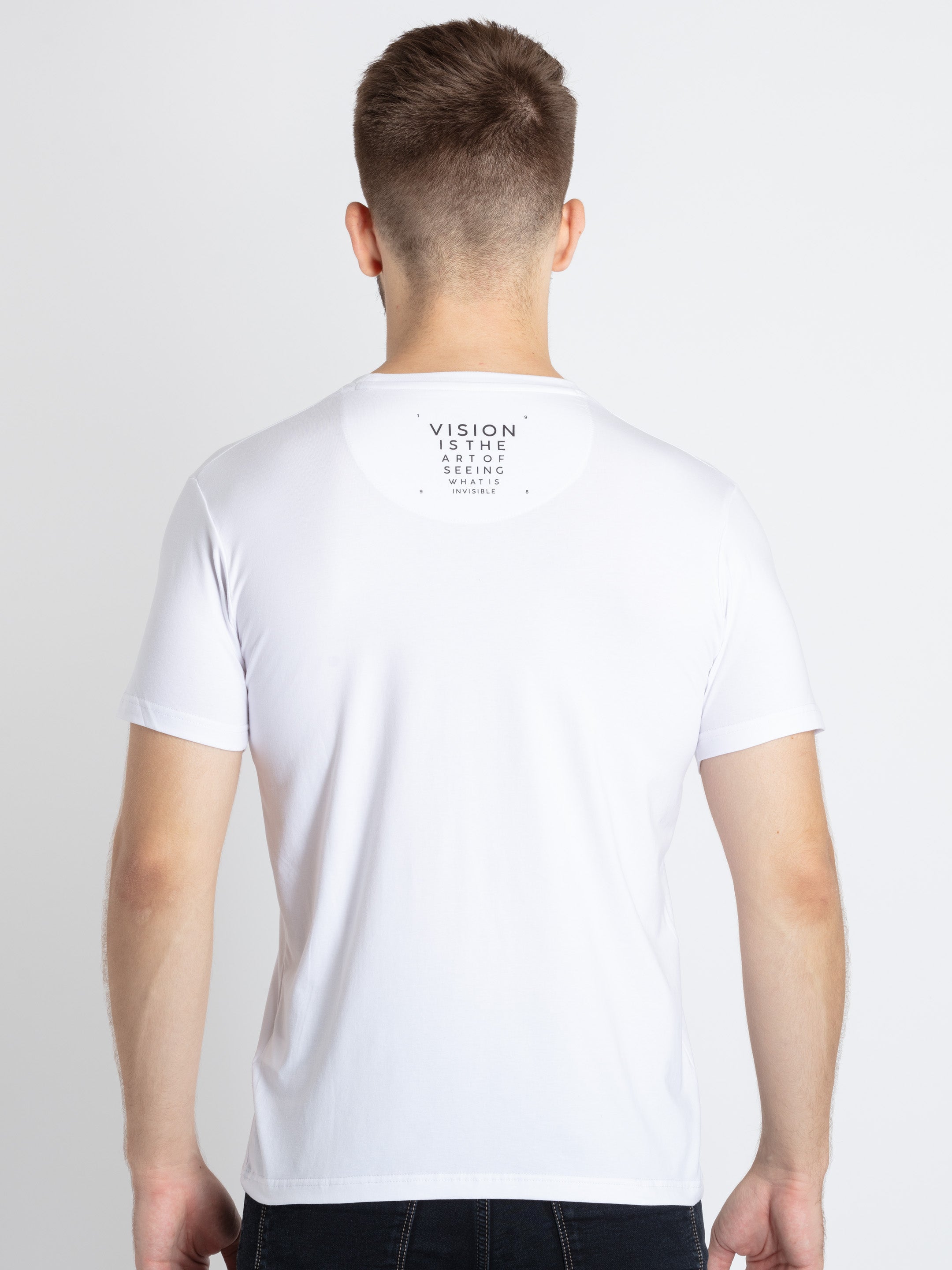Mens Printed Round Neck T-Shirt