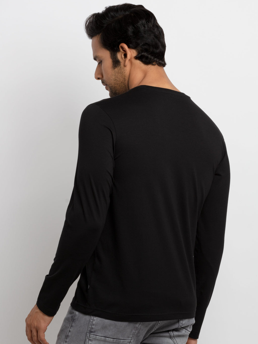 Mens Printed Full Sleeves T-shirt