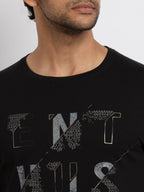 Mens Printed Full Sleeves T-shirt