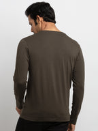 Mens Printed Full Sleeves T-shirt