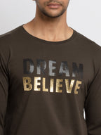 Mens Printed Full Sleeves T-shirt