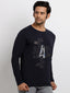 Mens Printed Full Sleeves T-shirt