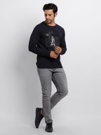 Mens Printed Full Sleeves T-shirt