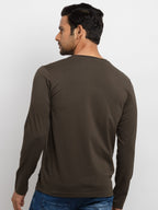 Mens Printed Full Sleeves T-shirt
