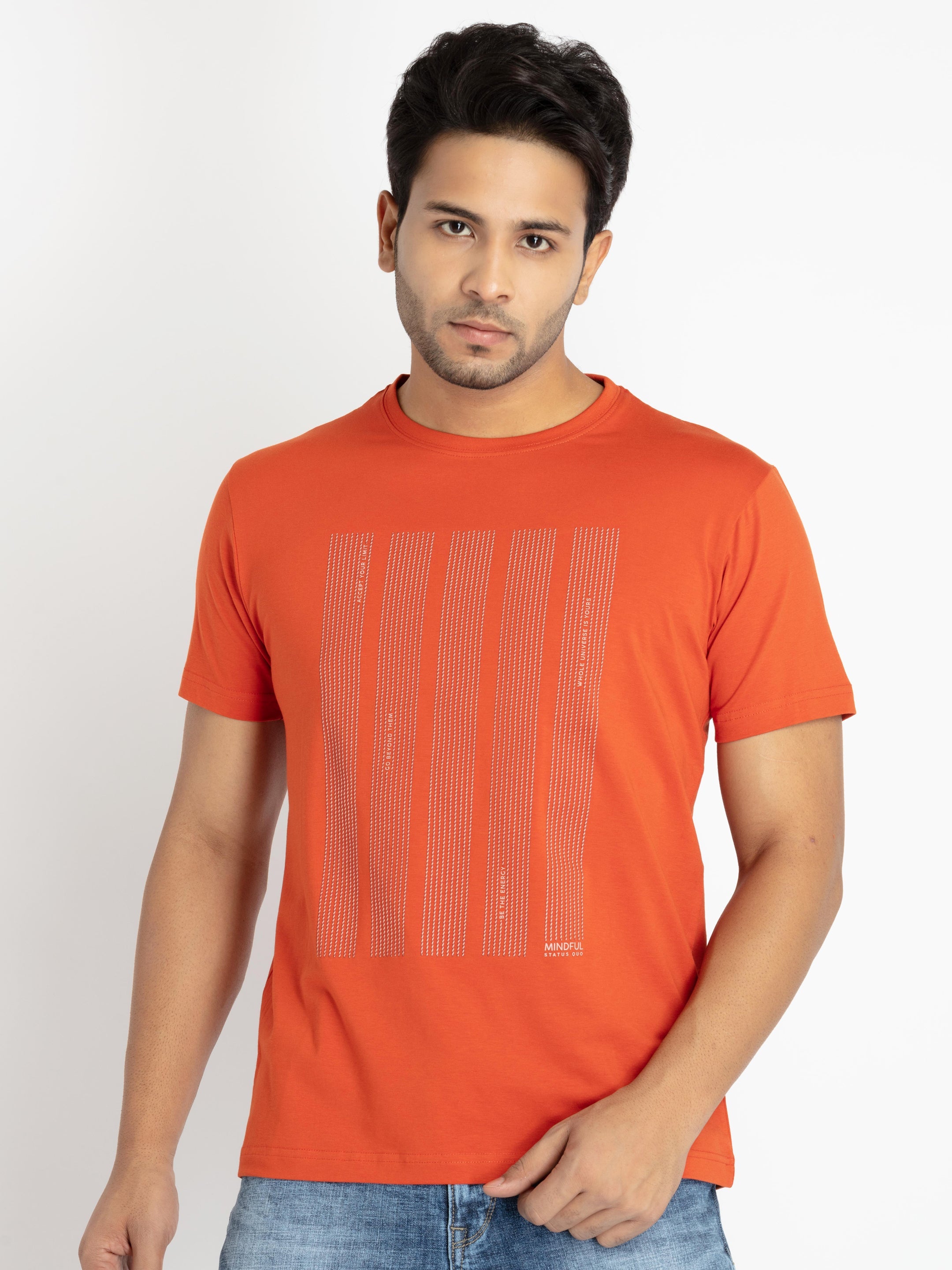 Status Quo |Men's Solid T-shirt - S, M, L, XL, XXL