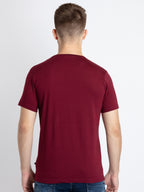 Mens Printed Round Neck T-Shirt