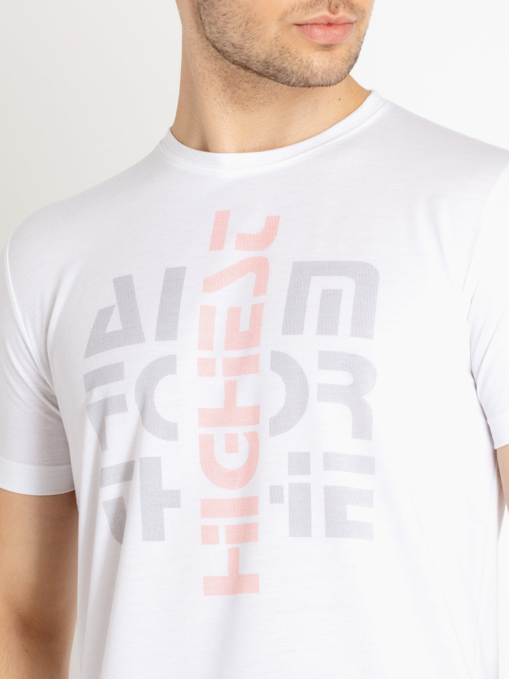 Mens Printed Round Neck T-shirts