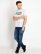 Mens Printed Round Neck T-shirts