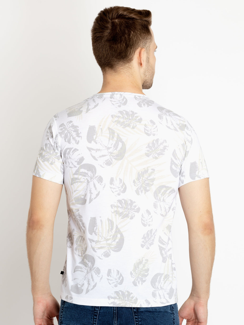 Mens Printed Round Neck T-shirts