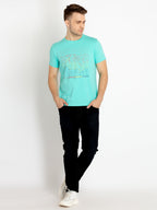 Mens Printed Round Neck T-shirts