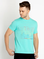 Mens Printed Round Neck T-shirts