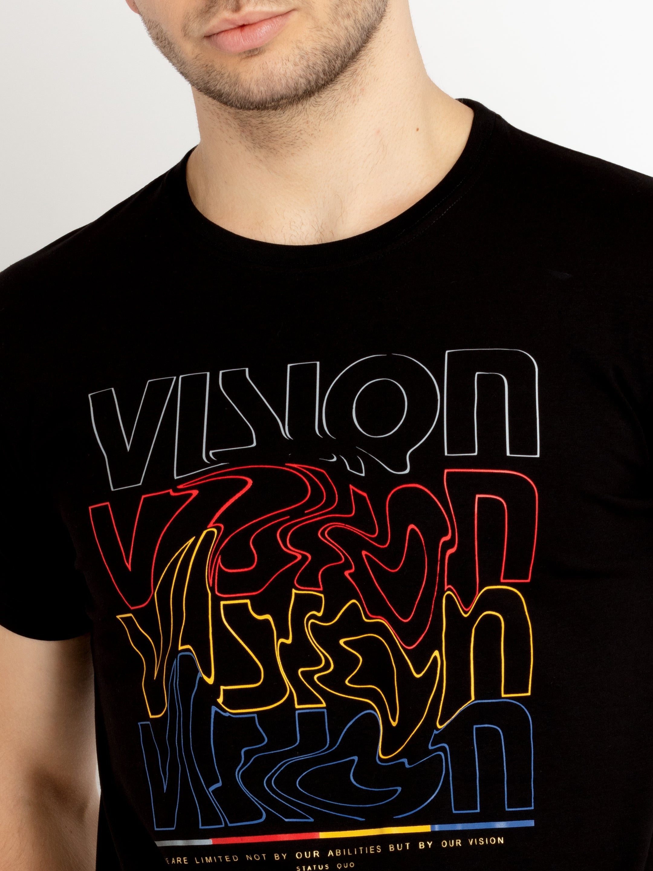Mens Printed Round Neck T-shirts