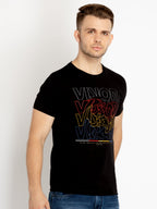 Mens Printed Round Neck T-shirts