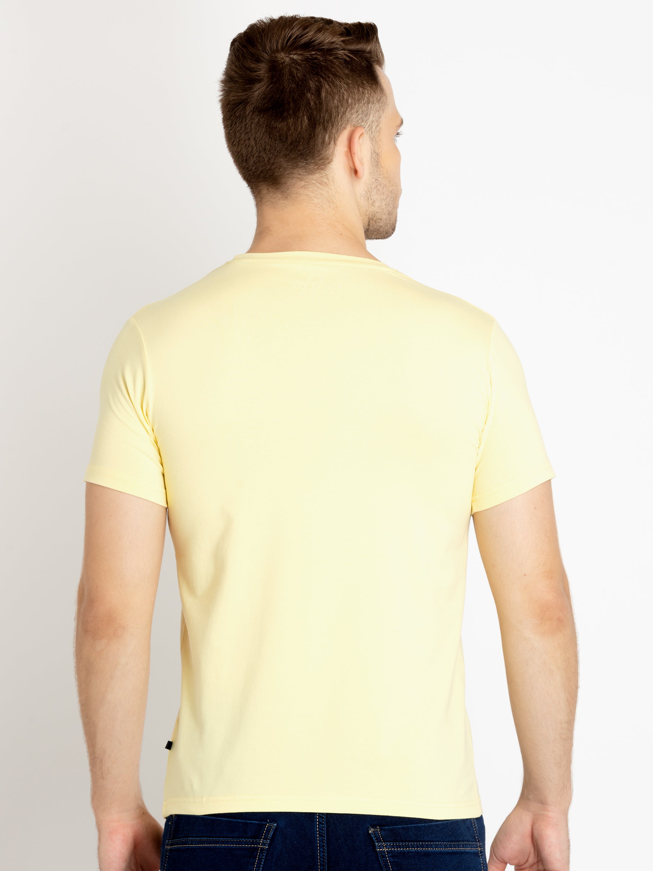 Mens Printed Round Neck T-shirts