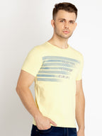 Mens Printed Round Neck T-shirts