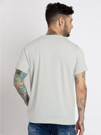 Mens Printed Round Neck T-shirt