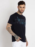 Mens Printed Round Neck T-shirt