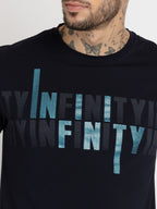 Mens Printed Round Neck T-shirt