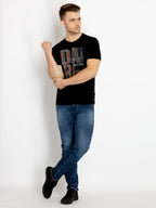 Mens Printed Round Neck T-shirts