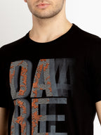 Mens Printed Round Neck T-shirts