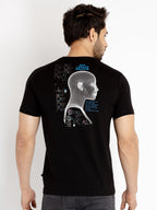 Mens Printed Round Neck T-shirt