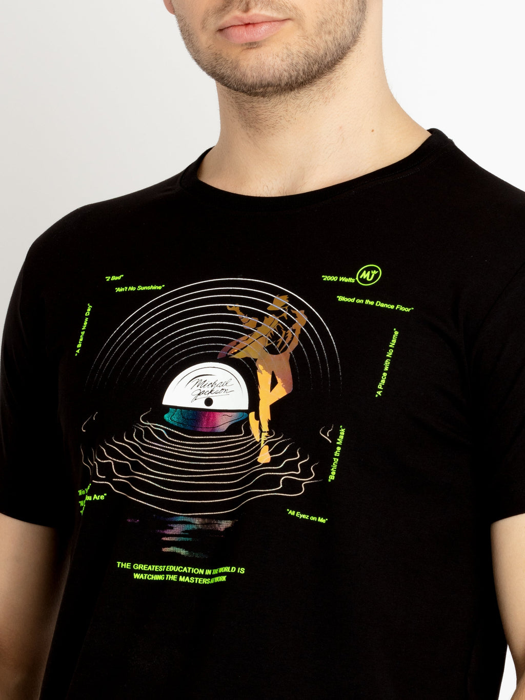 Mens Printed Round Neck T-shirts