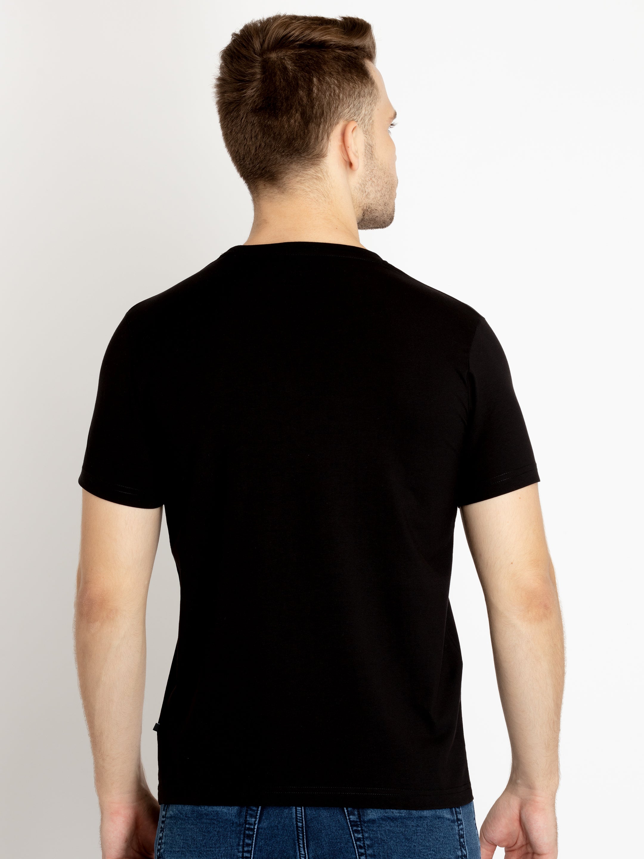 Mens Printed Round Neck T-shirts