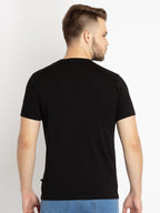 Mens Printed Round Neck T-shirt