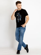 Mens Printed Round Neck T-shirts