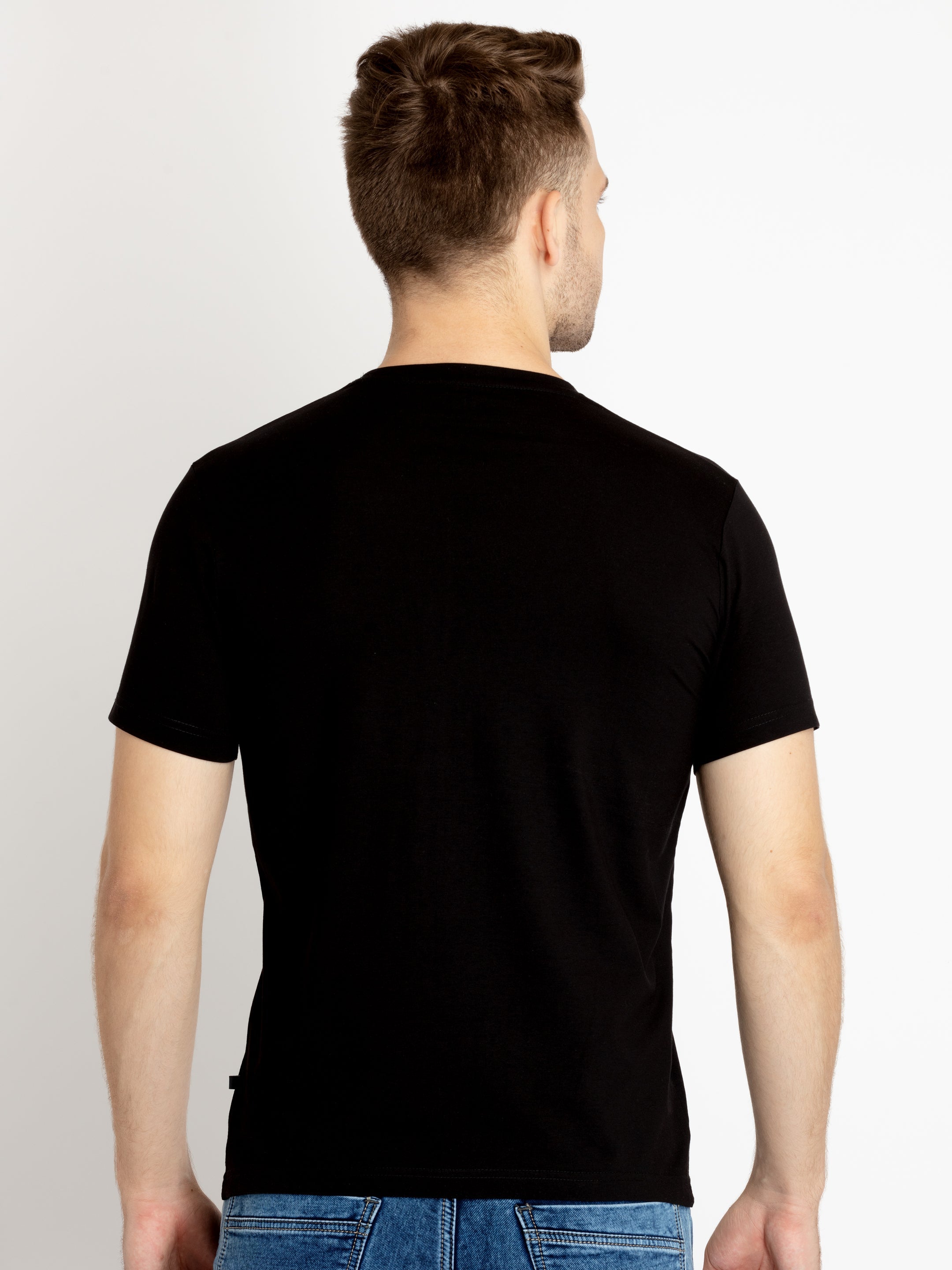 Mens Printed Round Neck T-shirts