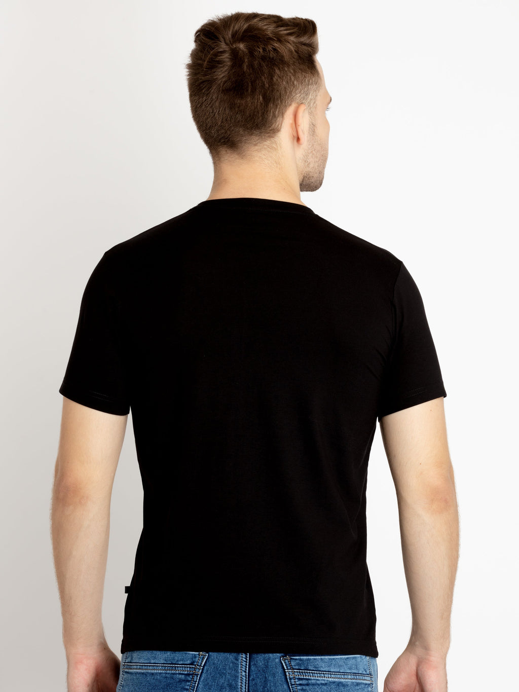 Mens Printed Round Neck T-shirts