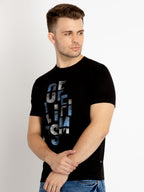 Mens Printed Round Neck T-shirts