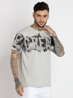 Mens Printed Round Neck T-shirt
