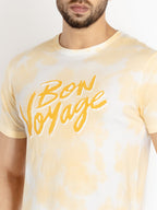 Mens Tie Dye Round Neck T-shirt