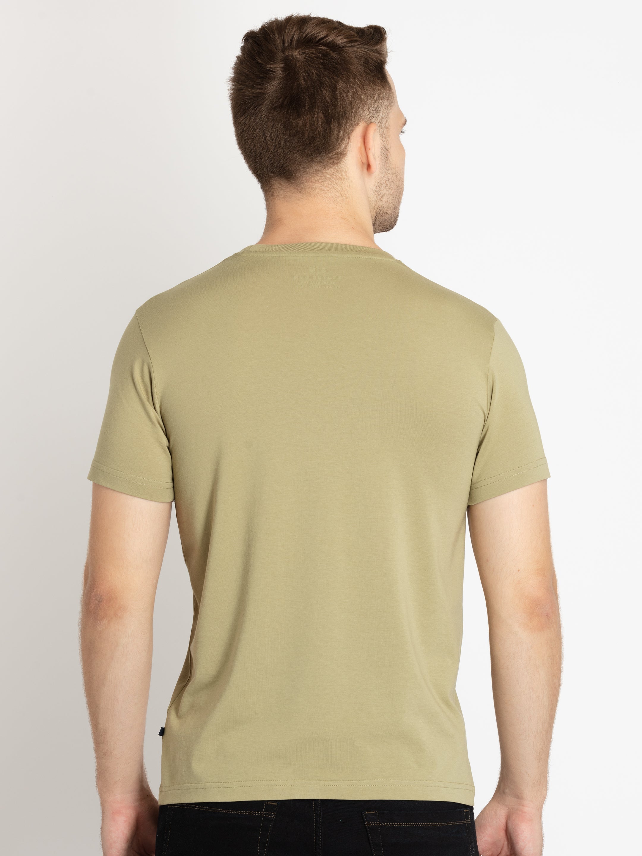 Mens Printed Round Neck T-shirts