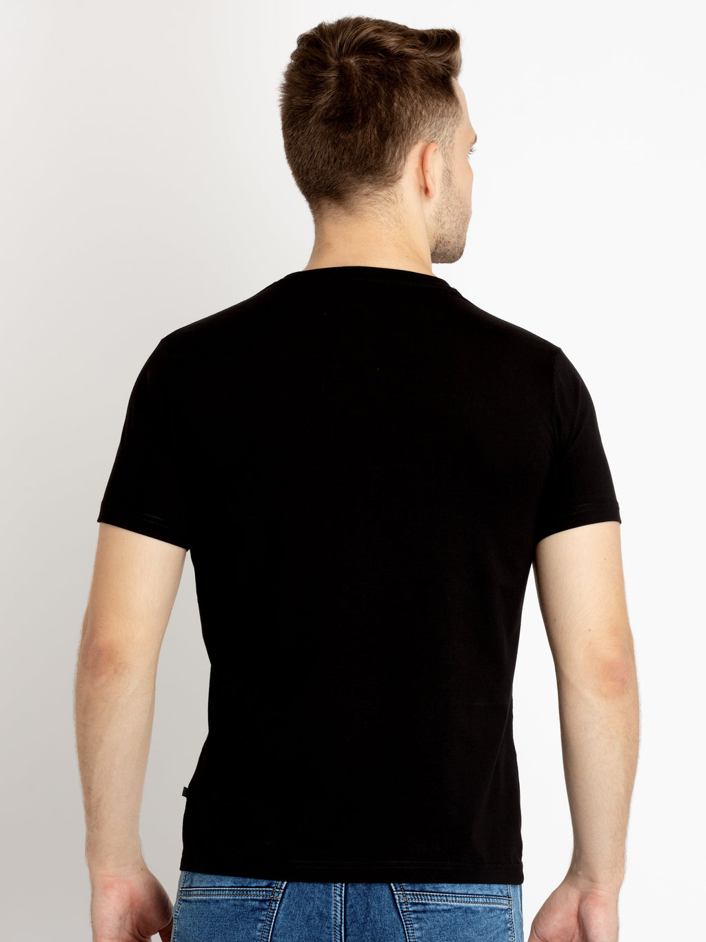 Mens Printed Round Neck T-shirts