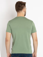 Mens Printed Round Neck T-shirt