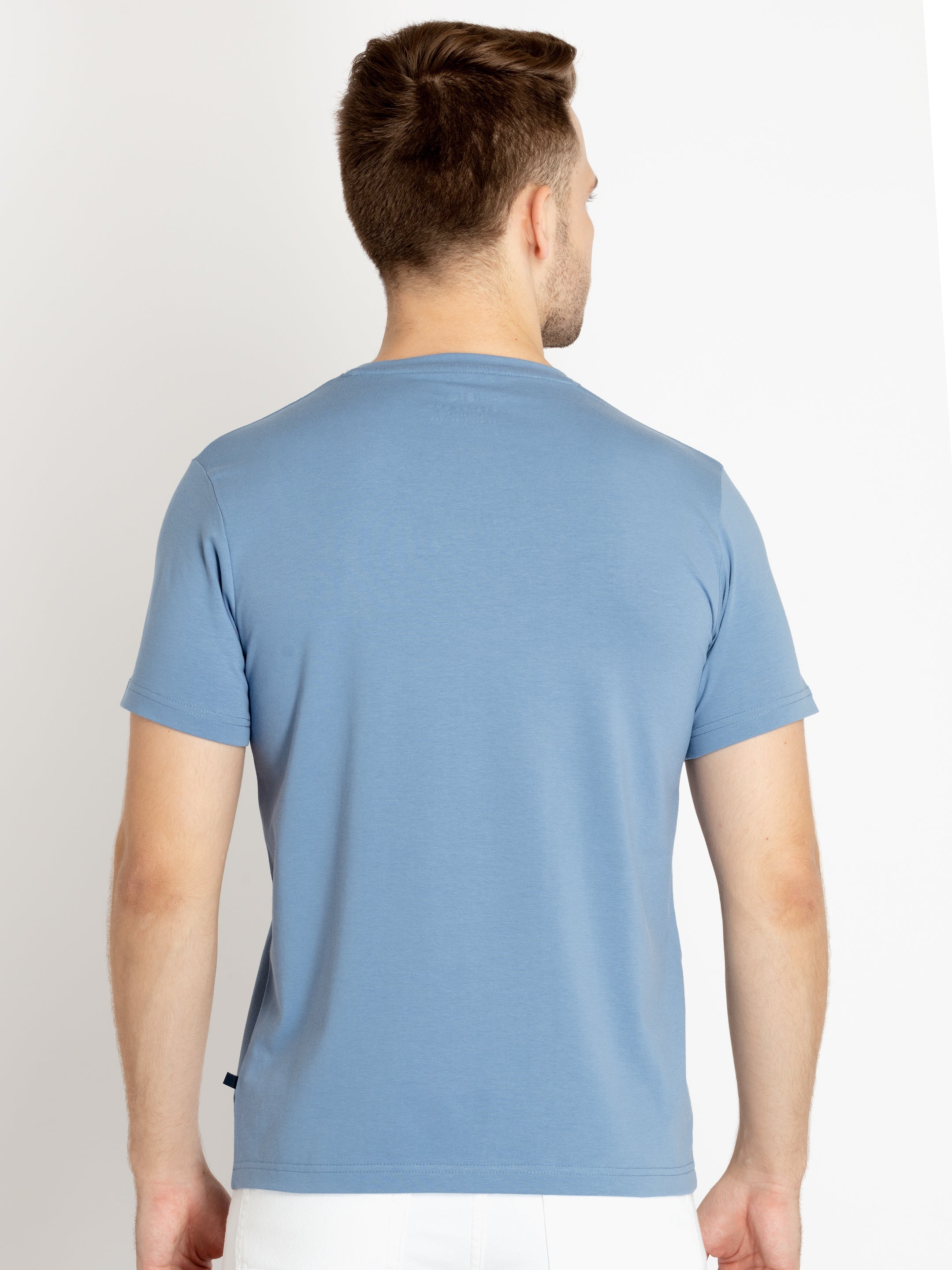 Mens Printed Round Neck T-shirts