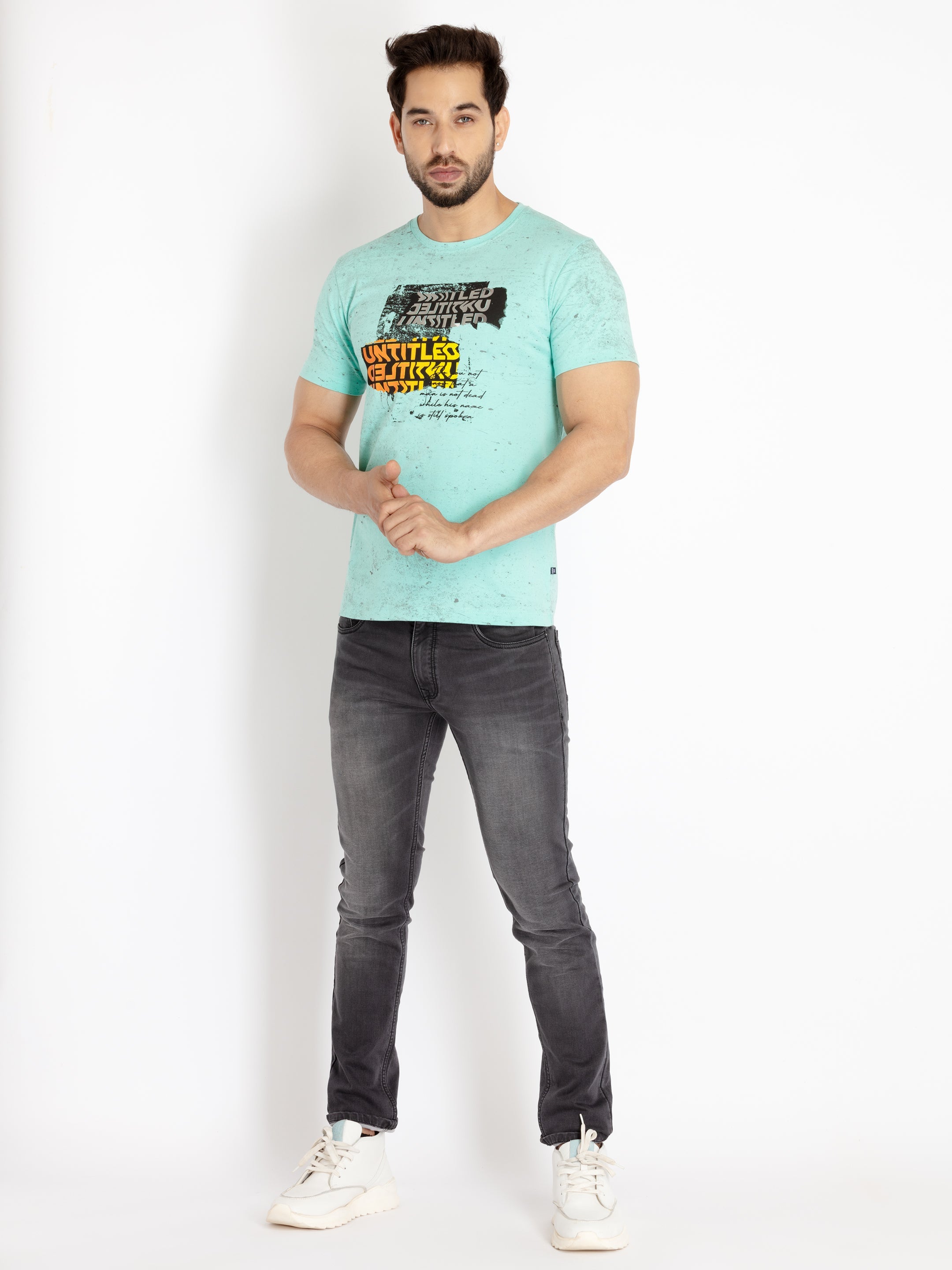 Mens All Over Printed T-shirt