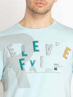 Mens Printed Round Neck T-shirts