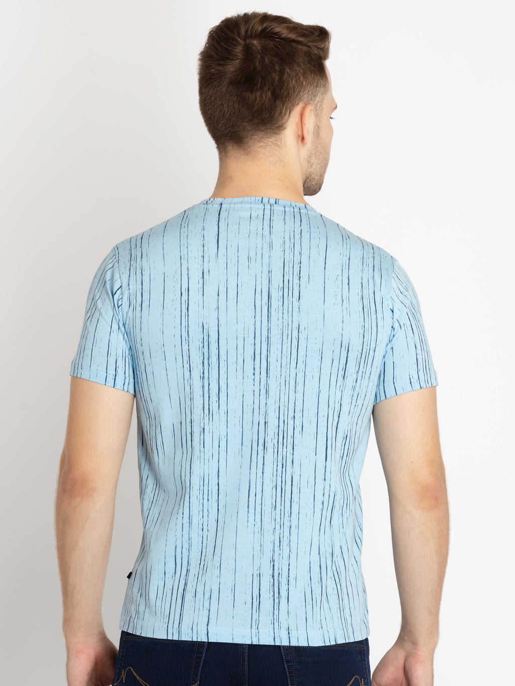 Mens Printed Round Neck T-shirts