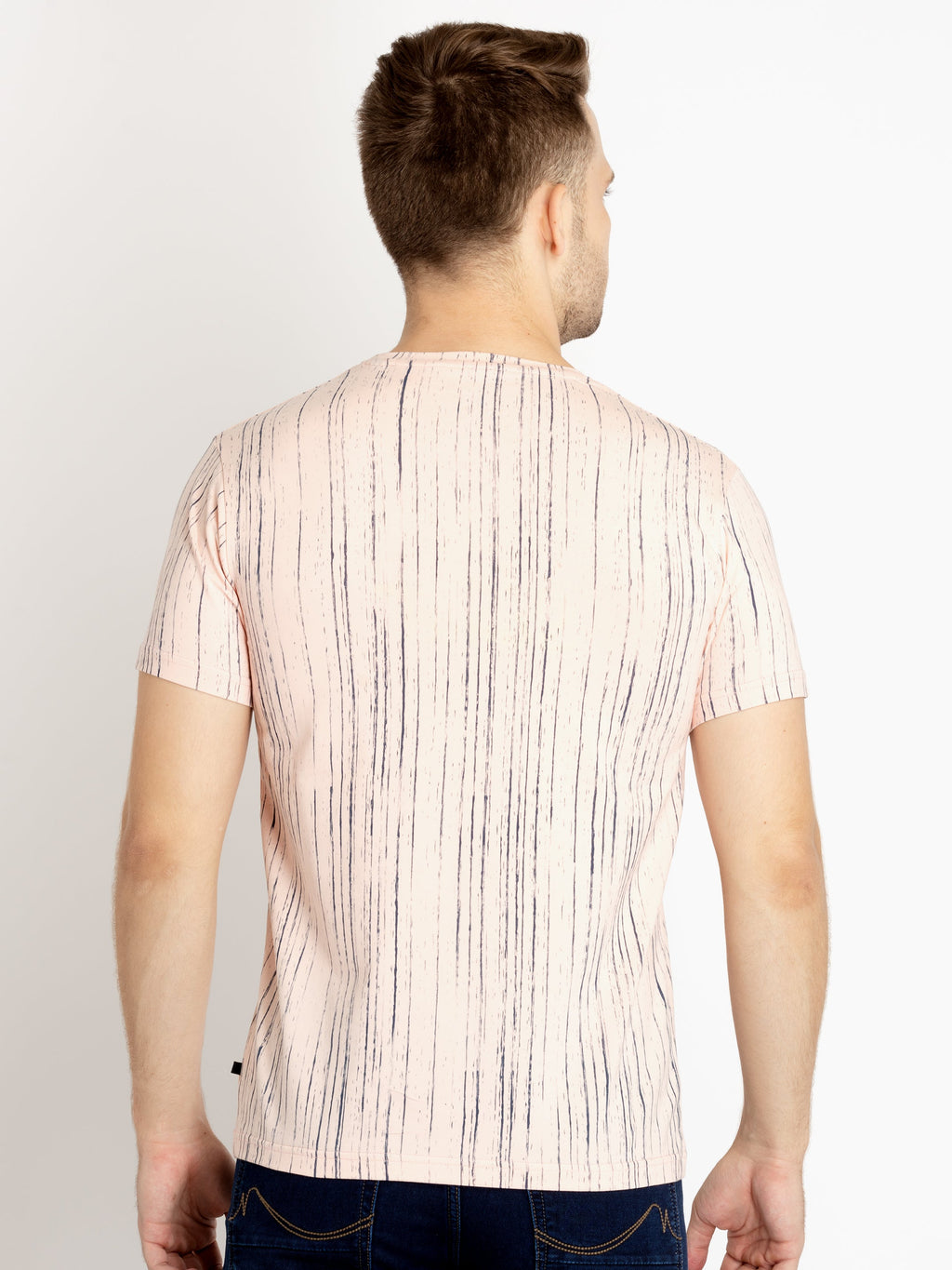 Mens Printed Round Neck T-shirts