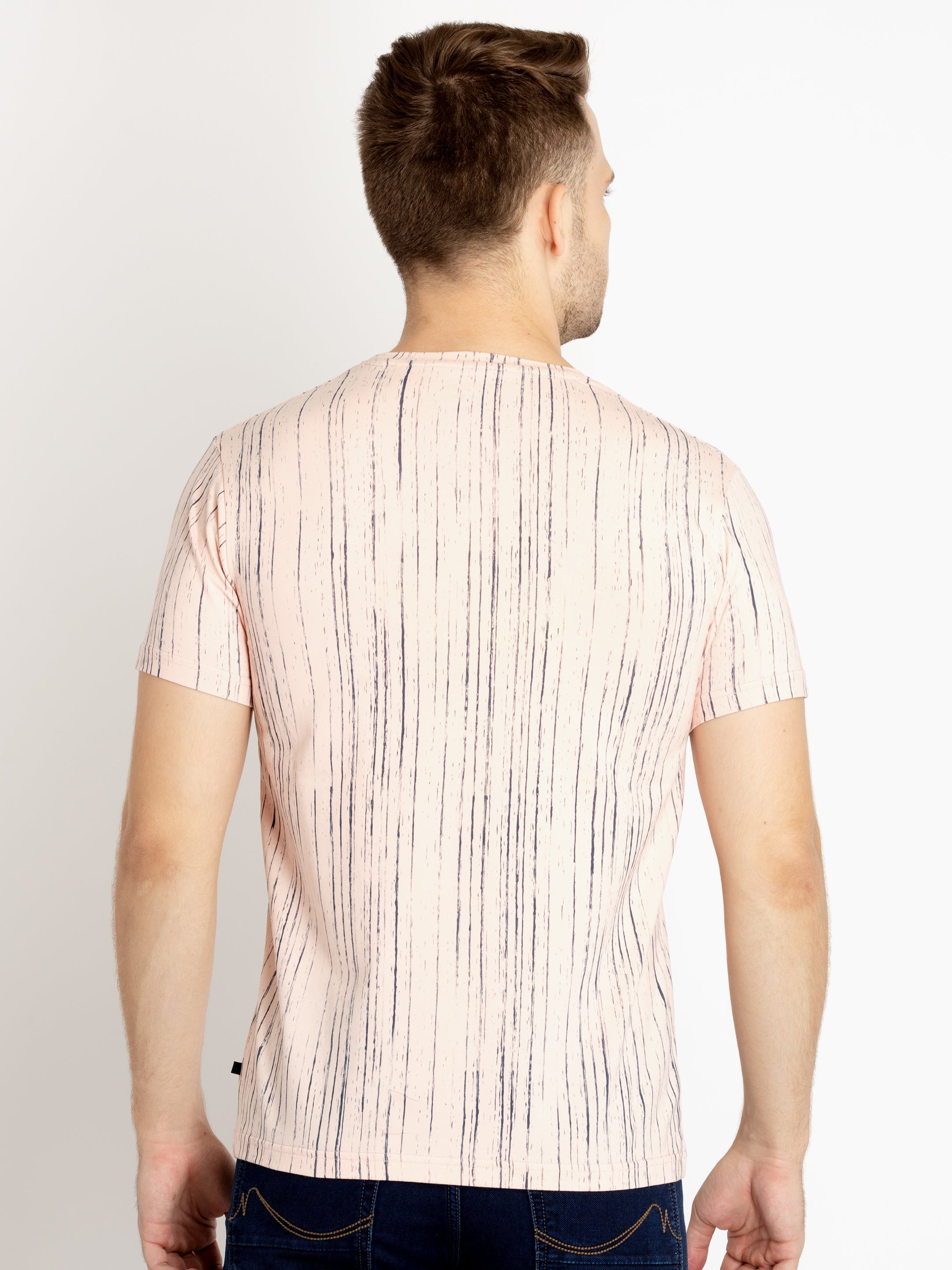 Mens Printed Round Neck T-shirts