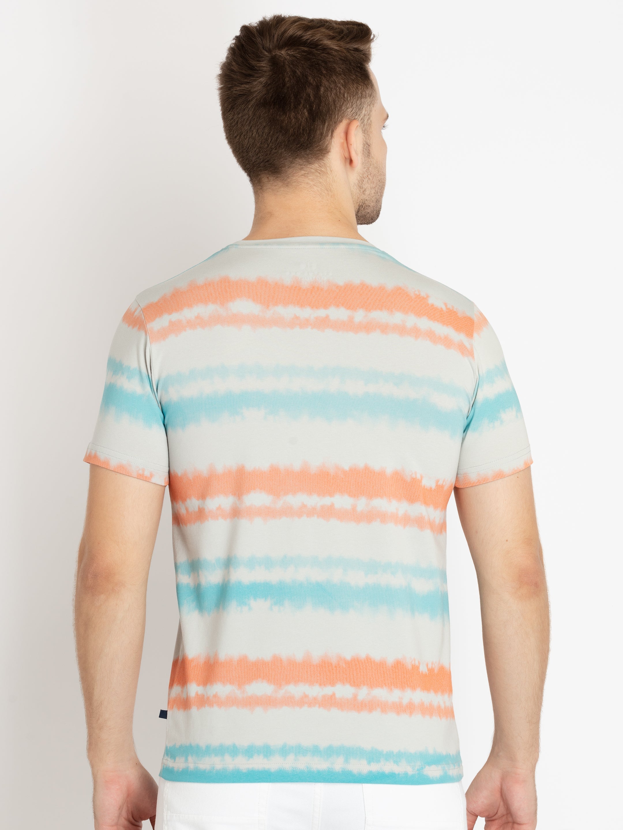 Mens Printed Round Neck T-shirts