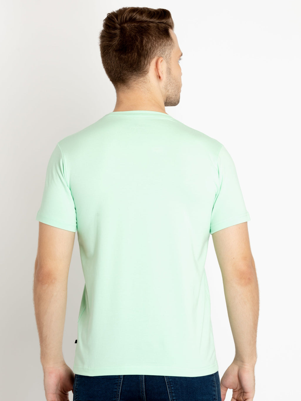 Mens Printed Round Neck T-shirts
